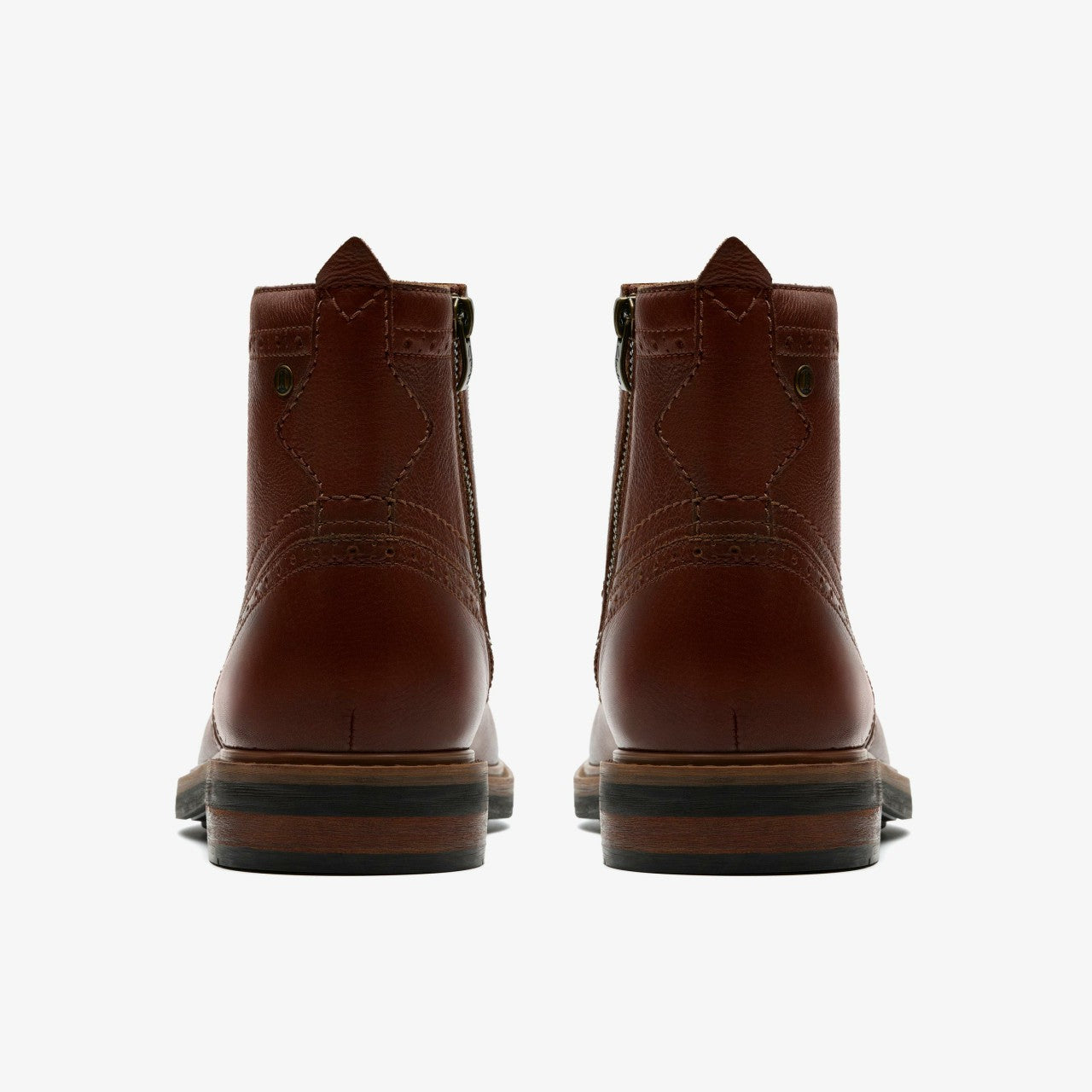 Men Newford Lace Boot Mid Tan Leather