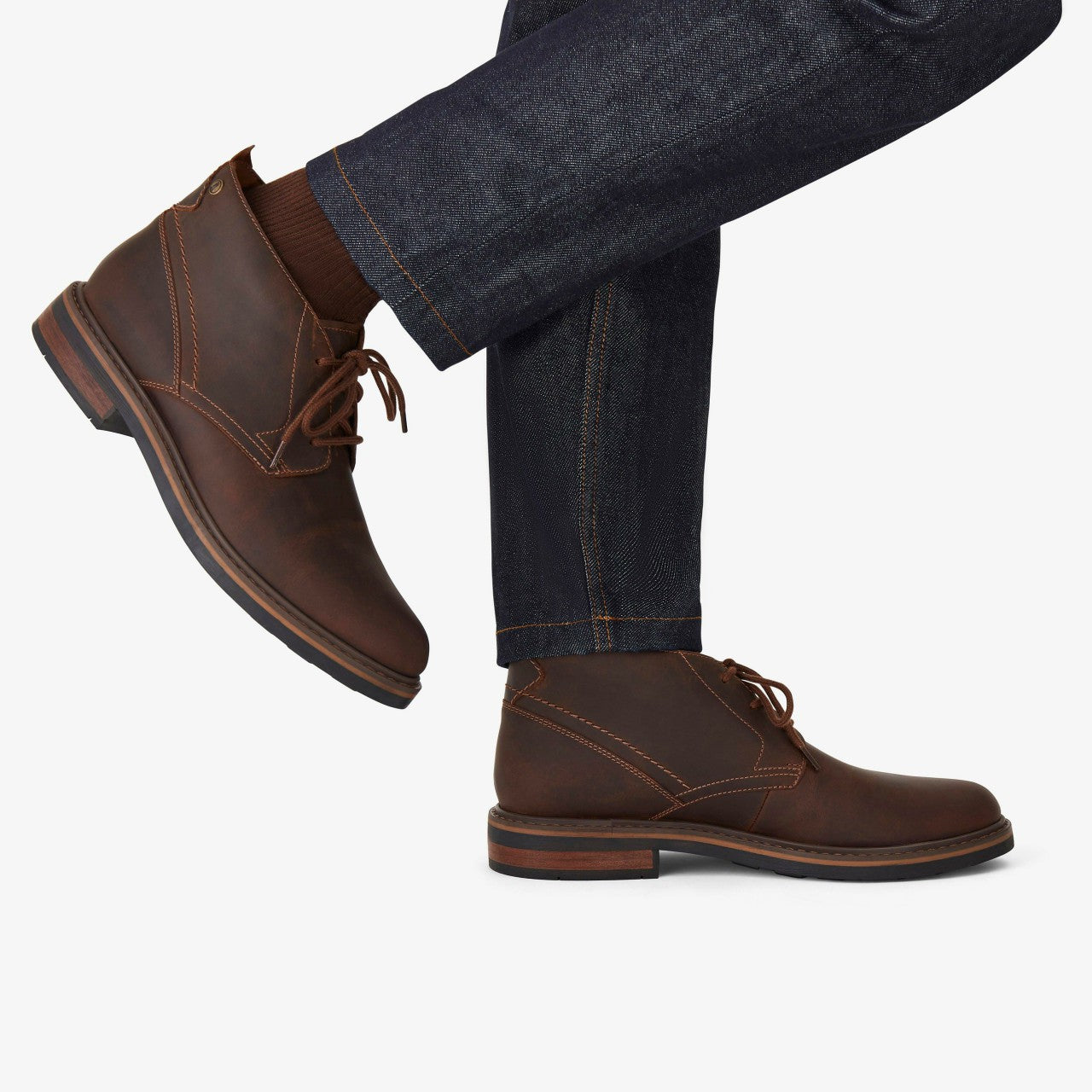 Men Newford Mid Beeswax Leather