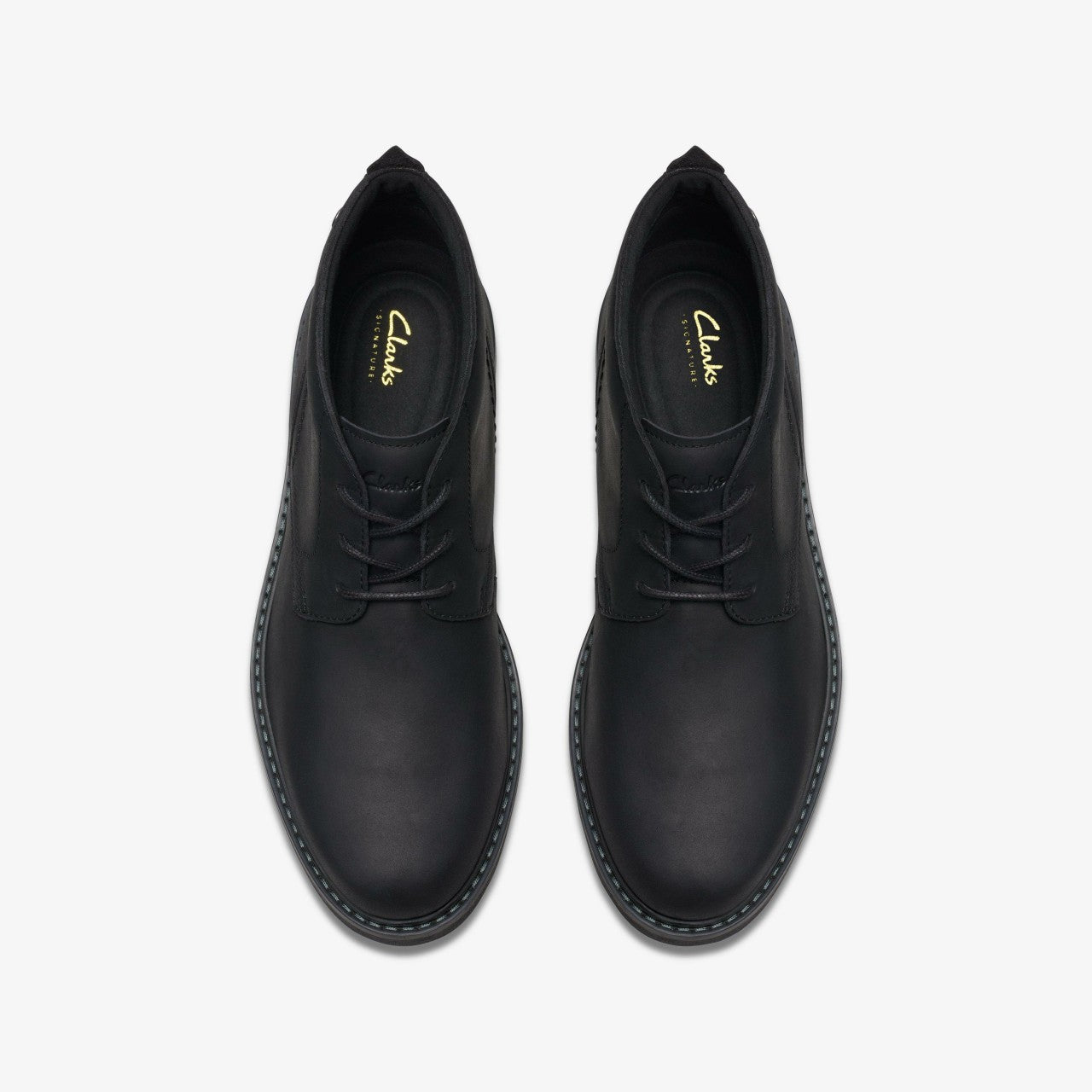 Men Newford Mid Black Leather