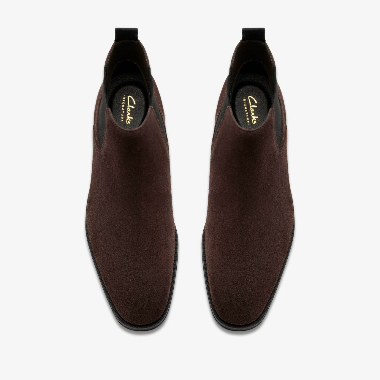 Men Paulton Easy Dark Brown Suede