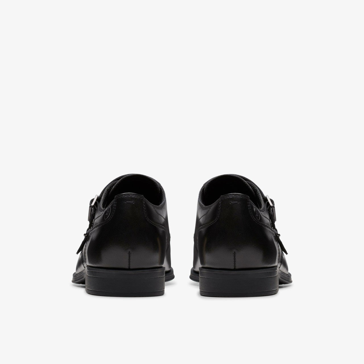 Men Paulton Monk Black Leather