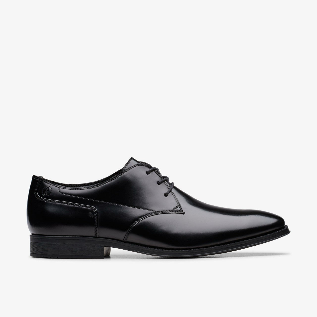 Men Paulton Lace Black Hi Shine Leather