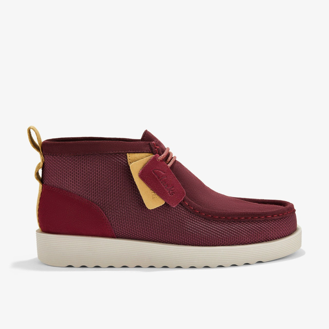 Men Wallabee FTR2 Boot Burgundy Combination