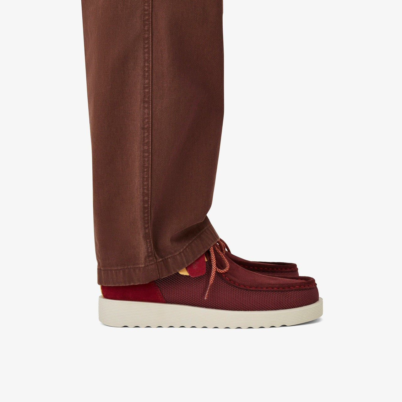 Men Wallabee FTR2 Boot Burgundy Combination