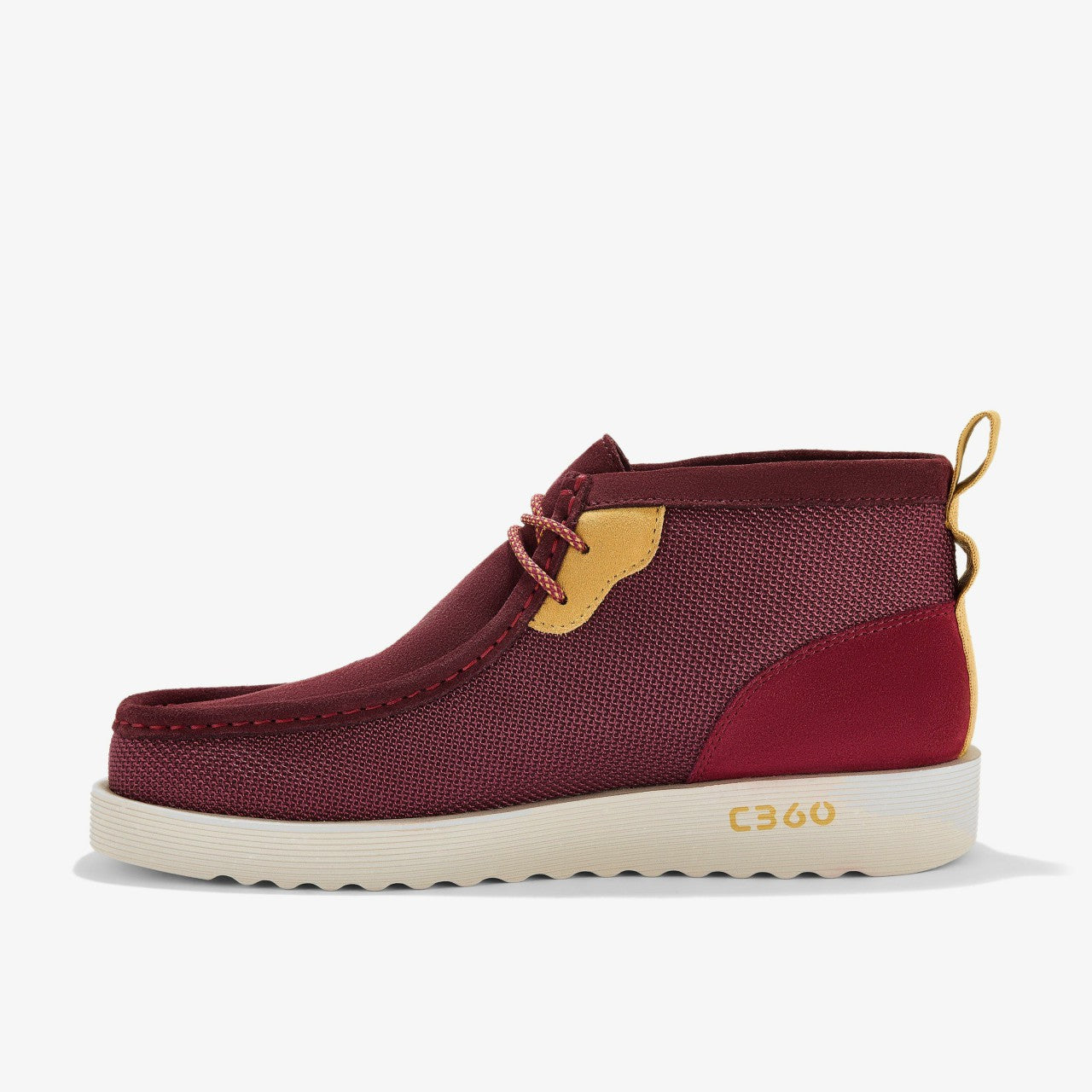Men Wallabee FTR2 Boot Burgundy Combination