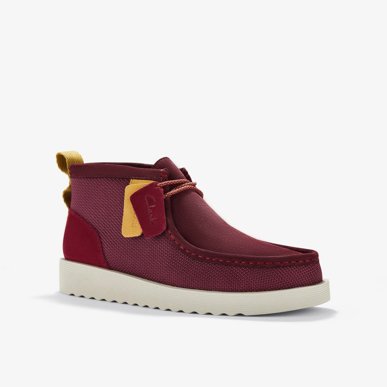 Men Wallabee FTR2 Boot Burgundy Combination