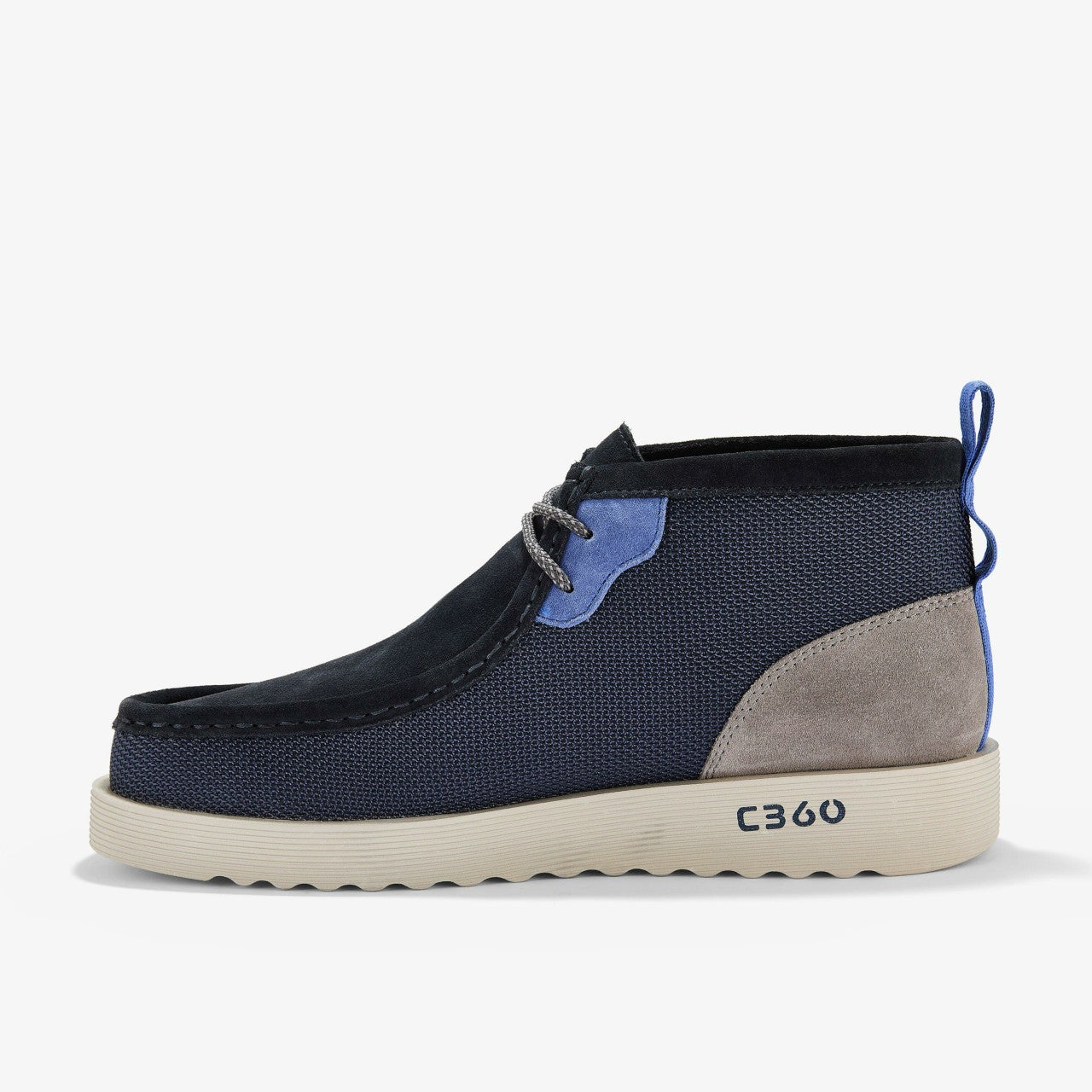Men Wallabee FTR2 Boot Navy Combination