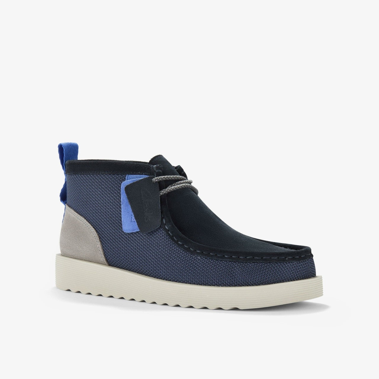 Men Wallabee FTR2 Boot Navy Combination