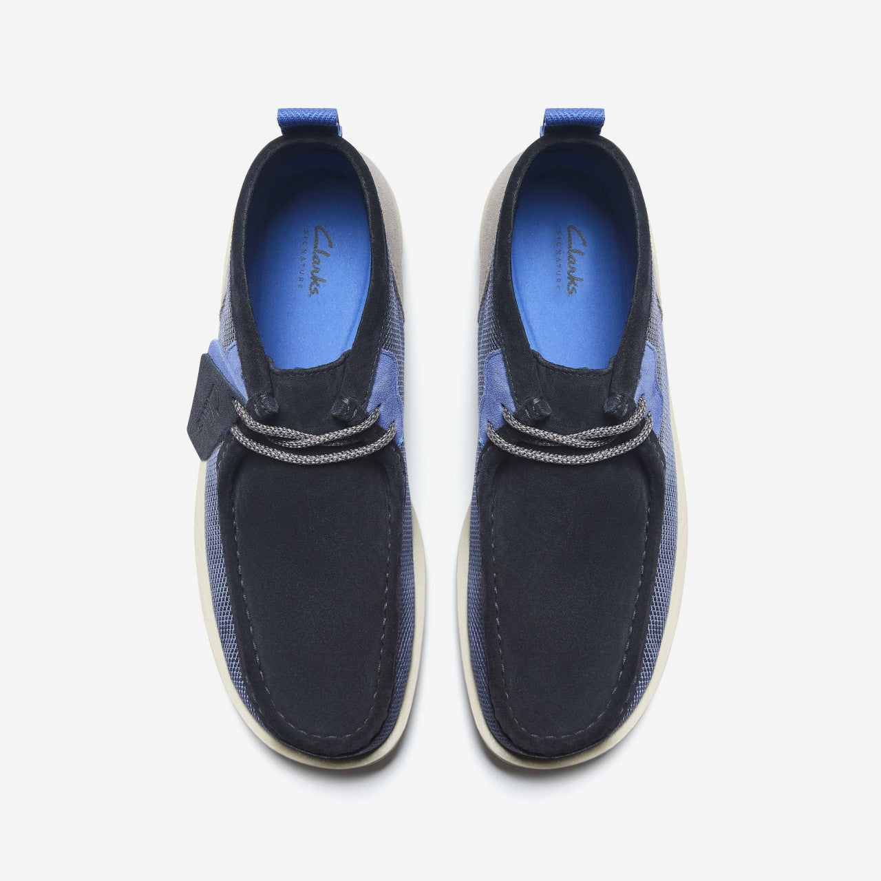 Men Wallabee FTR2 Boot Navy Combination