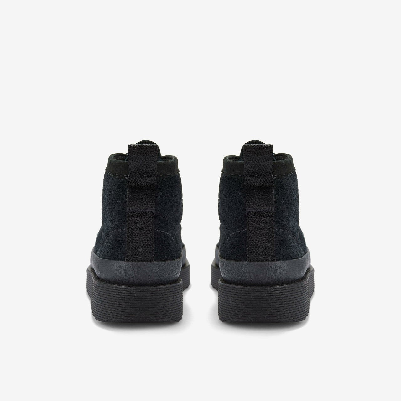 Men Wallabee FTR2 Hi Black Suede