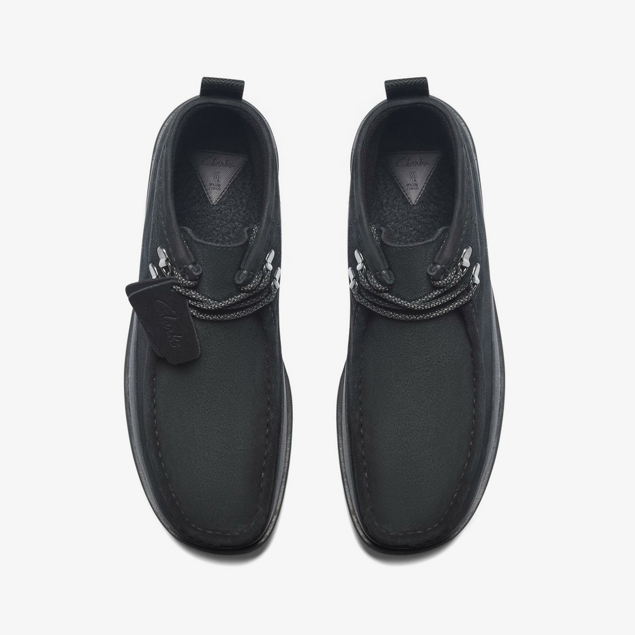 Men Wallabee FTR2 Hi Black Suede