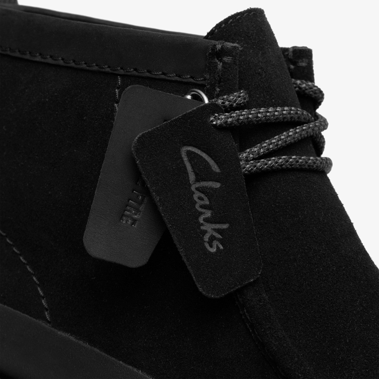 Men Wallabee FTR2 Hi Black Suede
