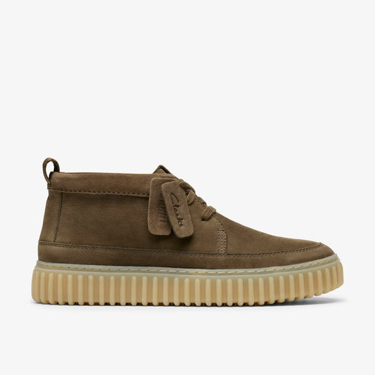 Men Torhill Lace Hi Khaki Nubuck