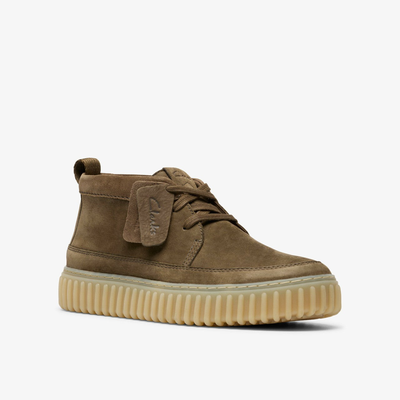 Men Torhill Lace Hi Khaki Nubuck
