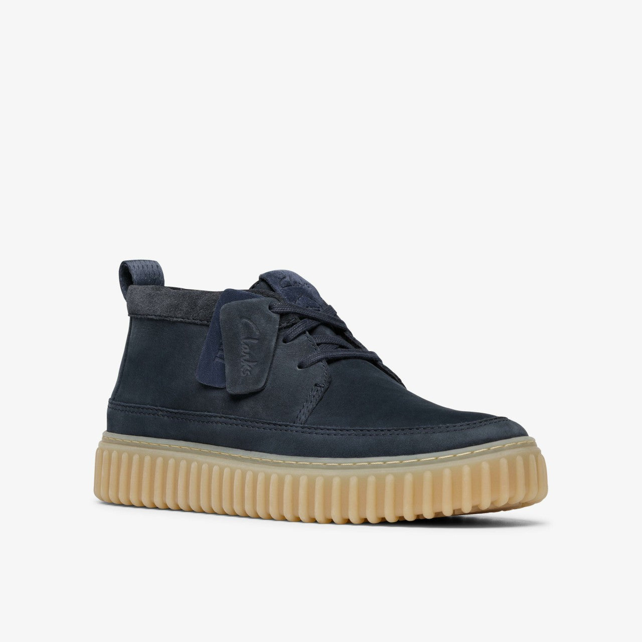 Men Torhill Lace Hi Navy Nubuck