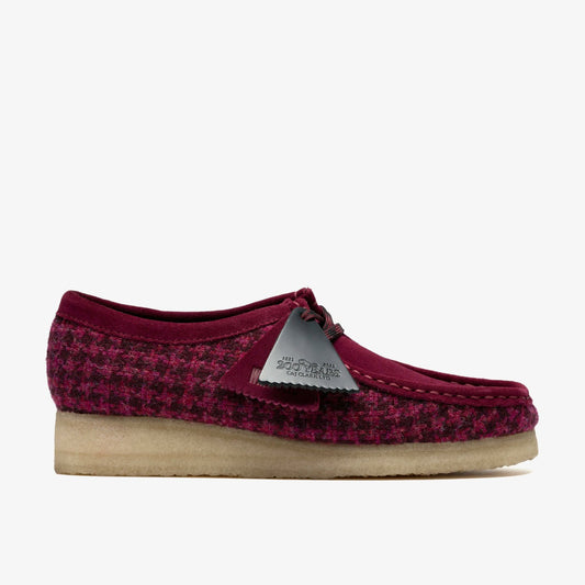 Women Wallabee Purple Tweed Combination