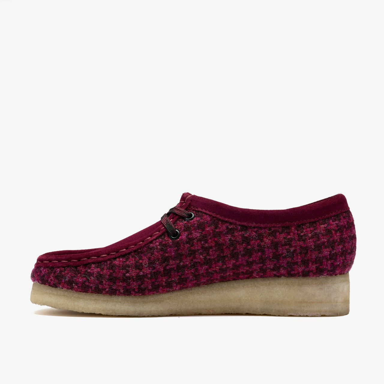 Women Wallabee Purple Tweed Combination