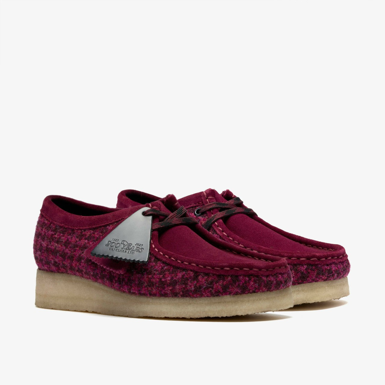 Women Wallabee Purple Tweed Combination