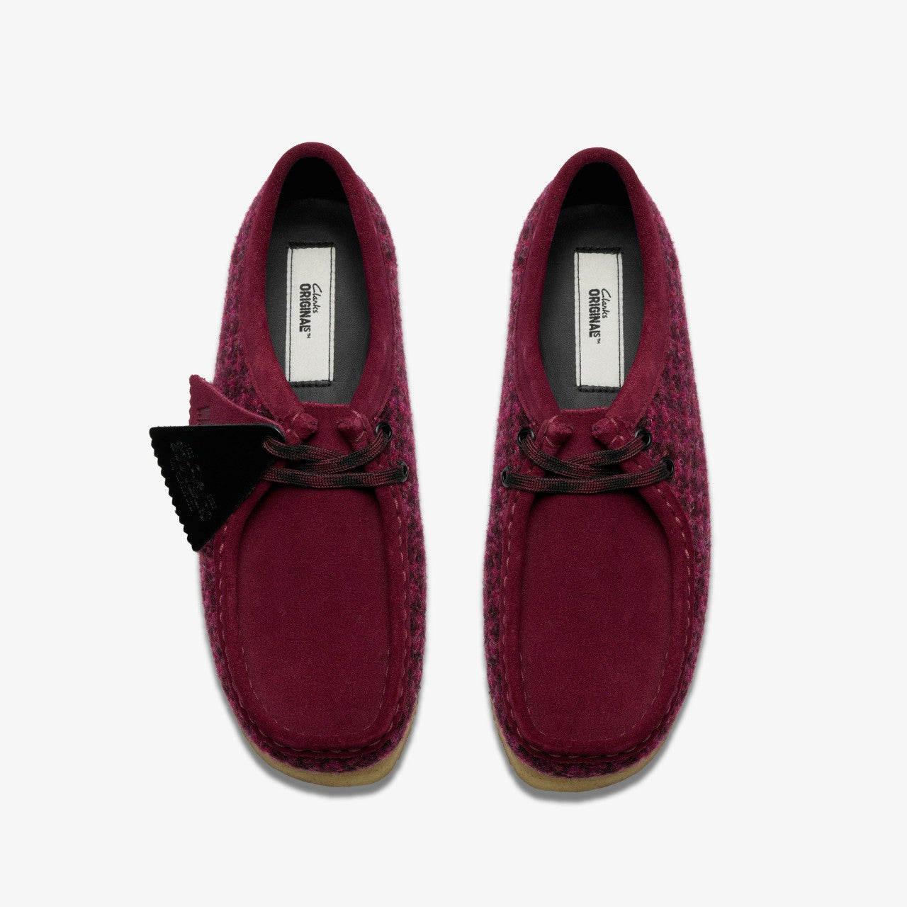 Women Wallabee Purple Tweed Combination