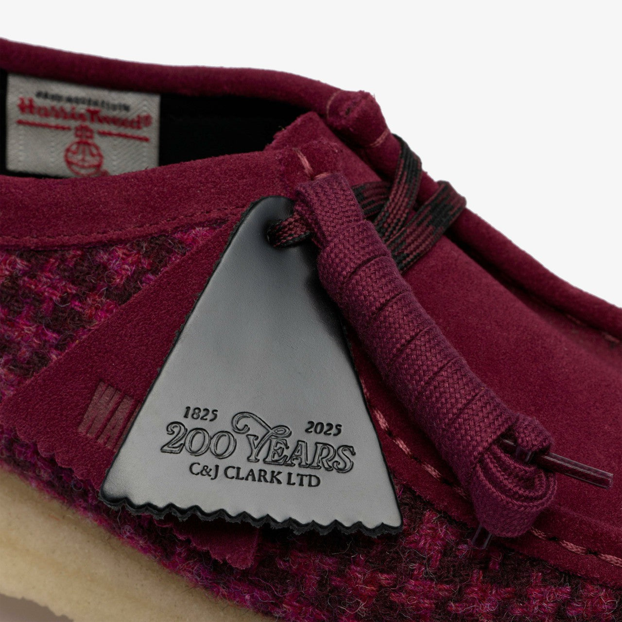 Women Wallabee Purple Tweed Combination