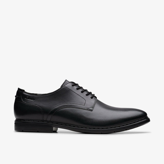 Men Banbury Derby Black Leather