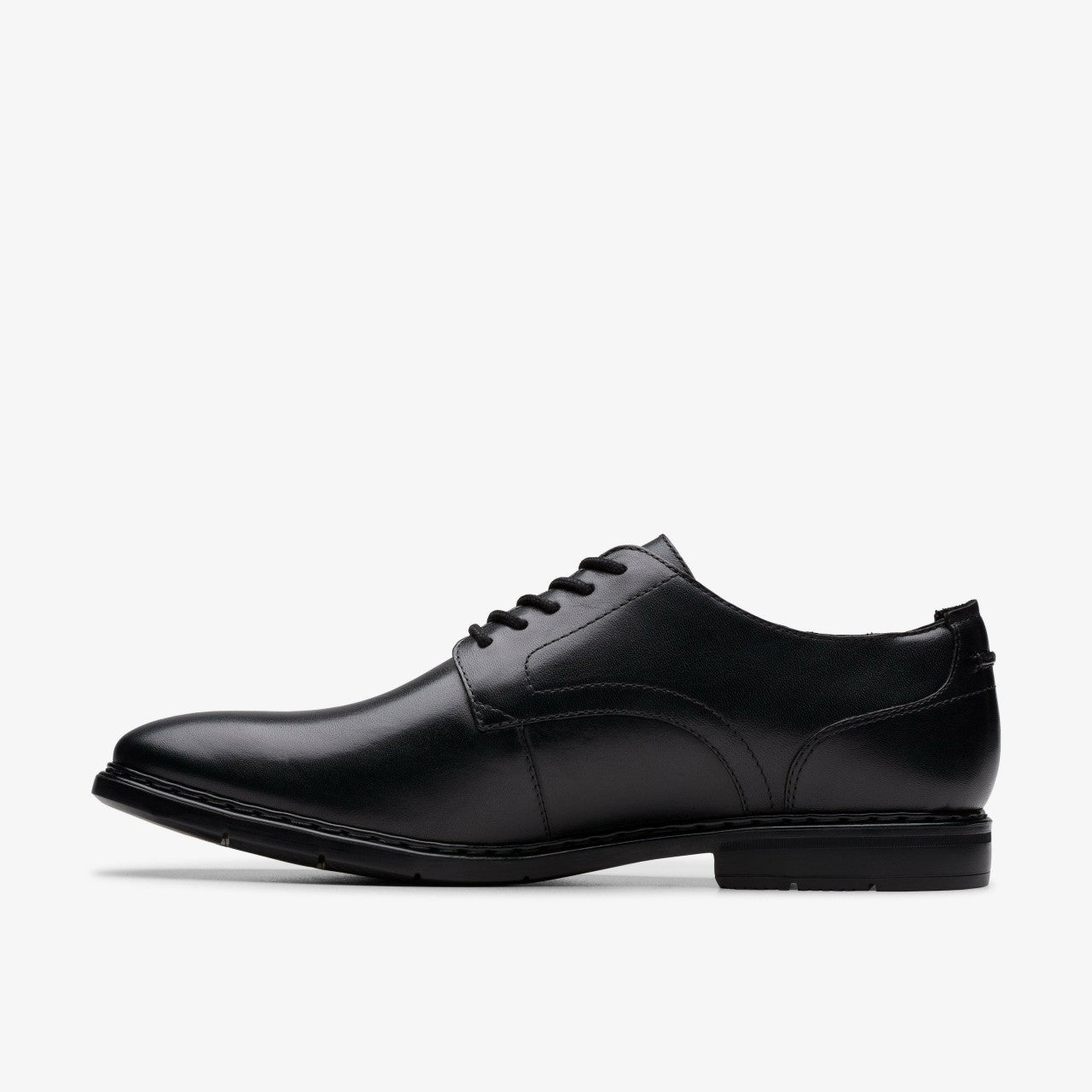 Men Banbury Derby Black Leather