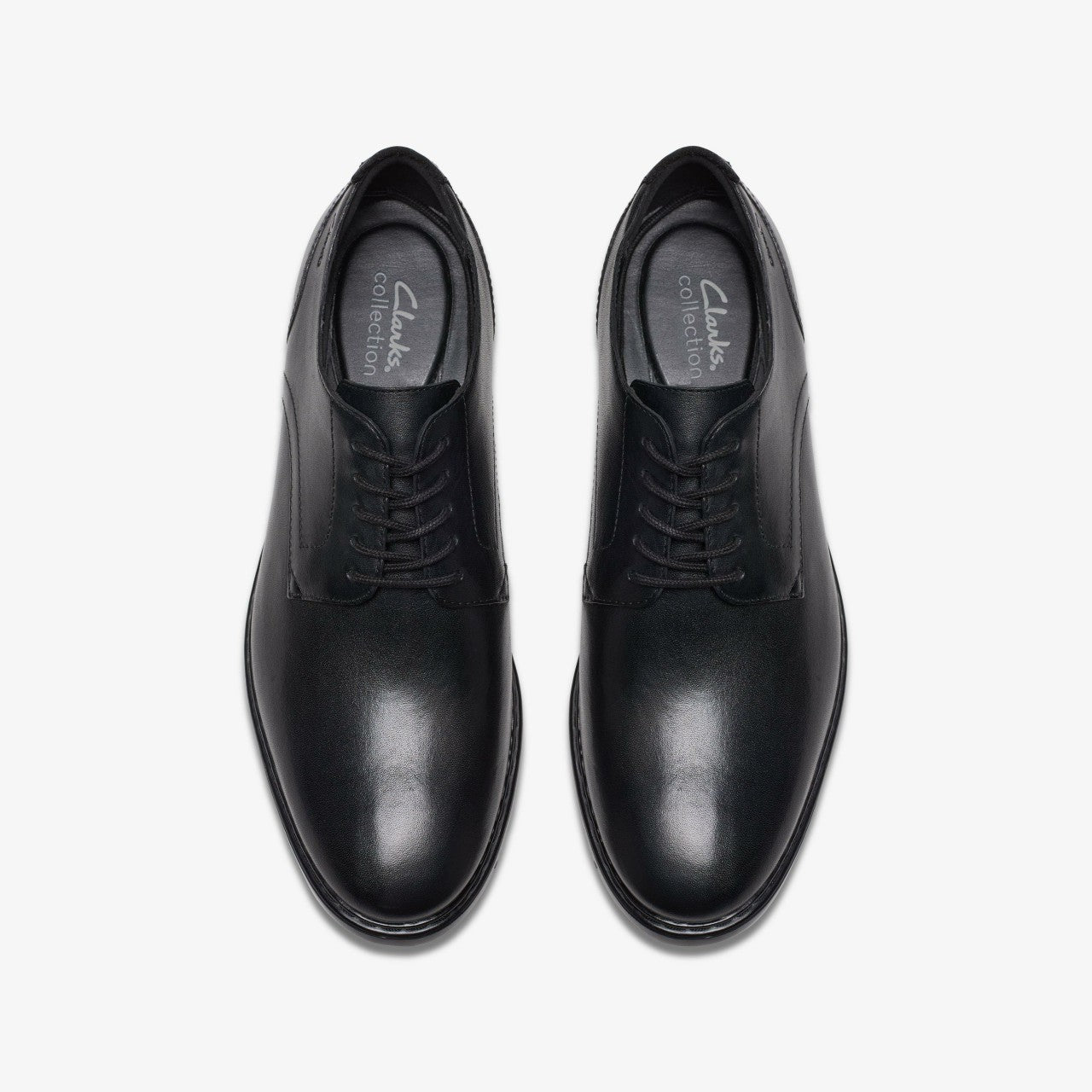 Men Banbury Derby Black Leather
