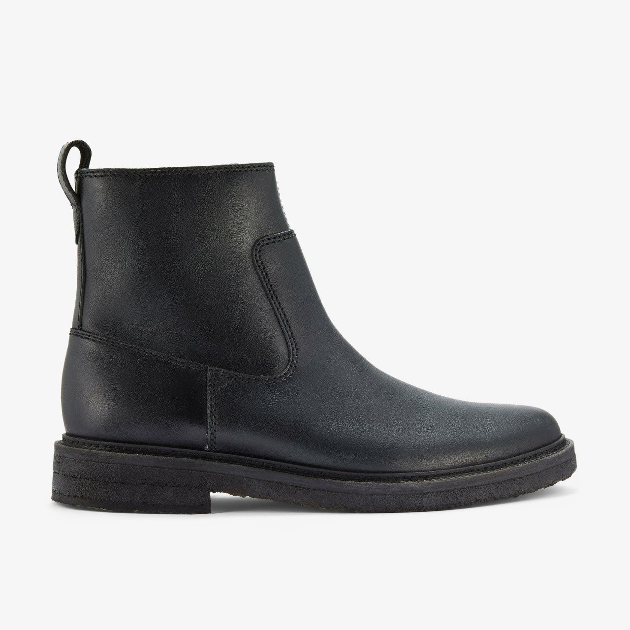 Men Clarkdale Boot Black Leather