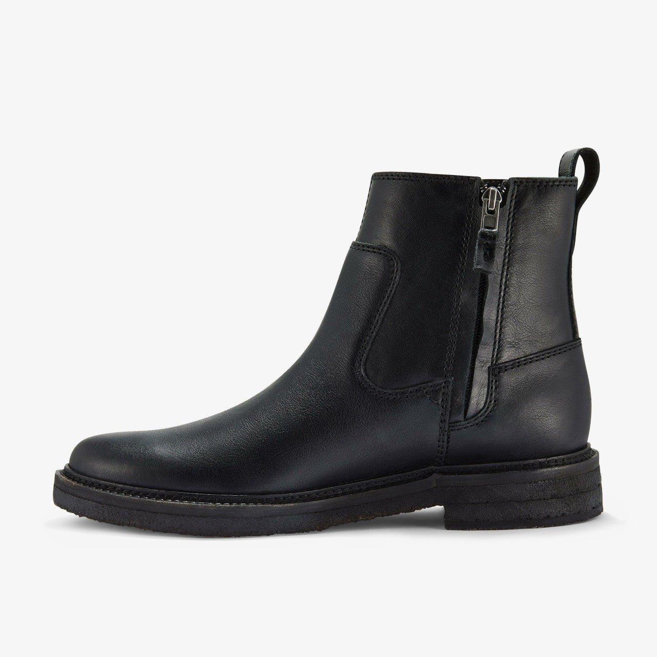 Men Clarkdale Boot Black Leather