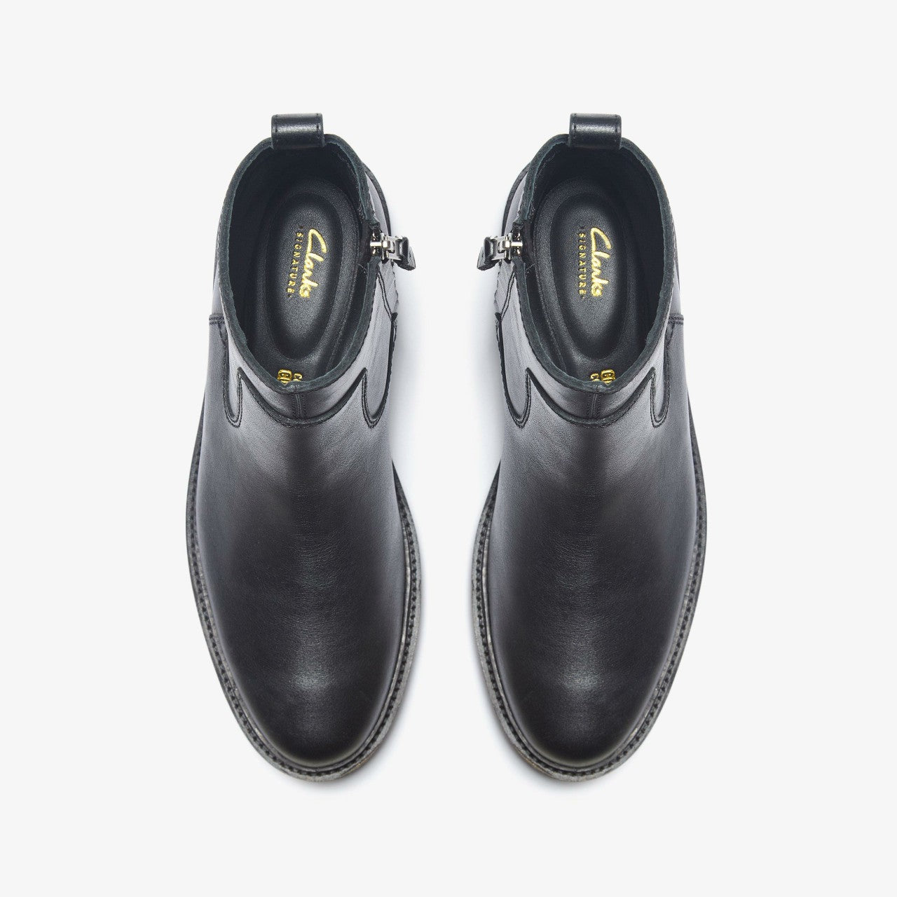Men Clarkdale Boot Black Leather