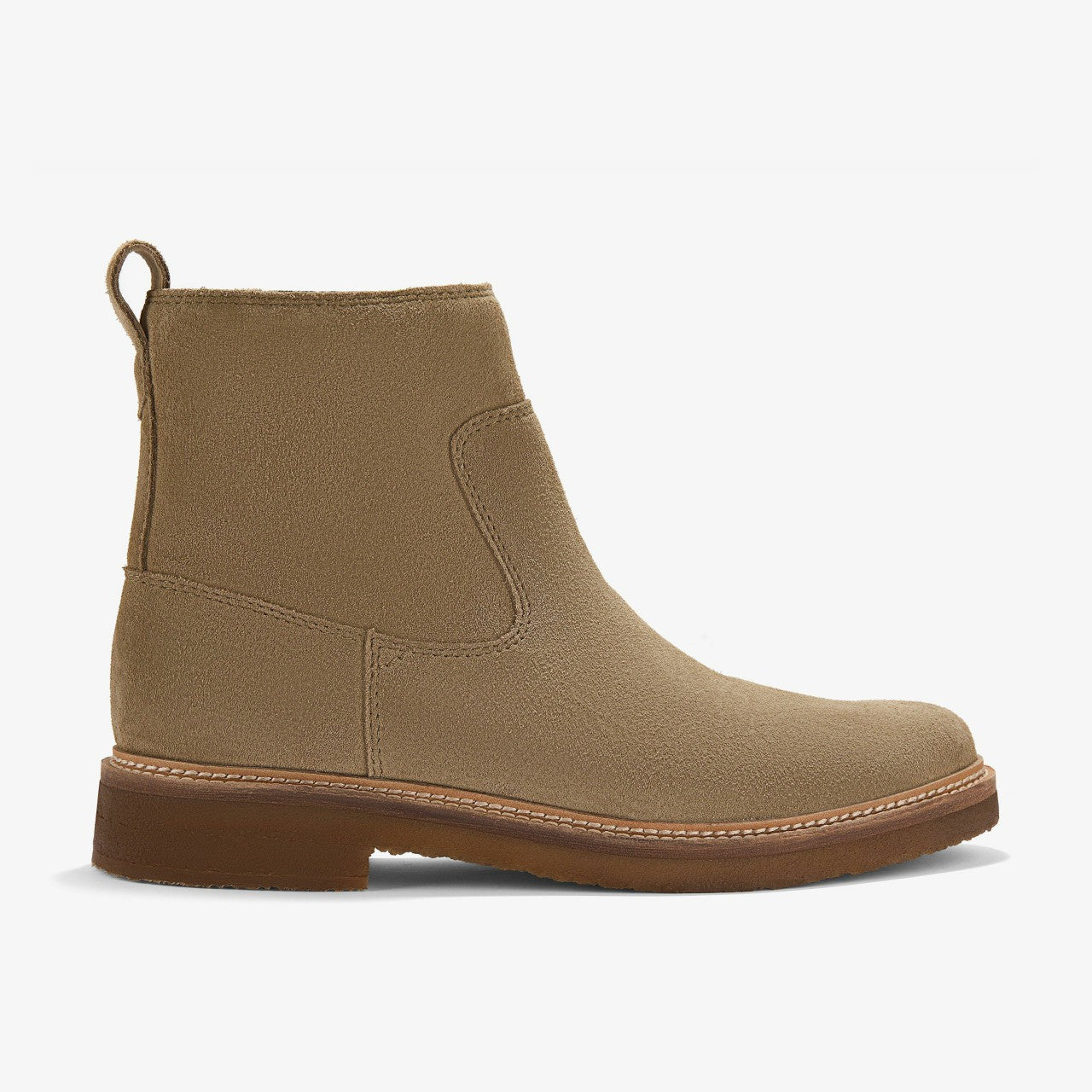 Men Clarkdale Boot Dark Sand Suede