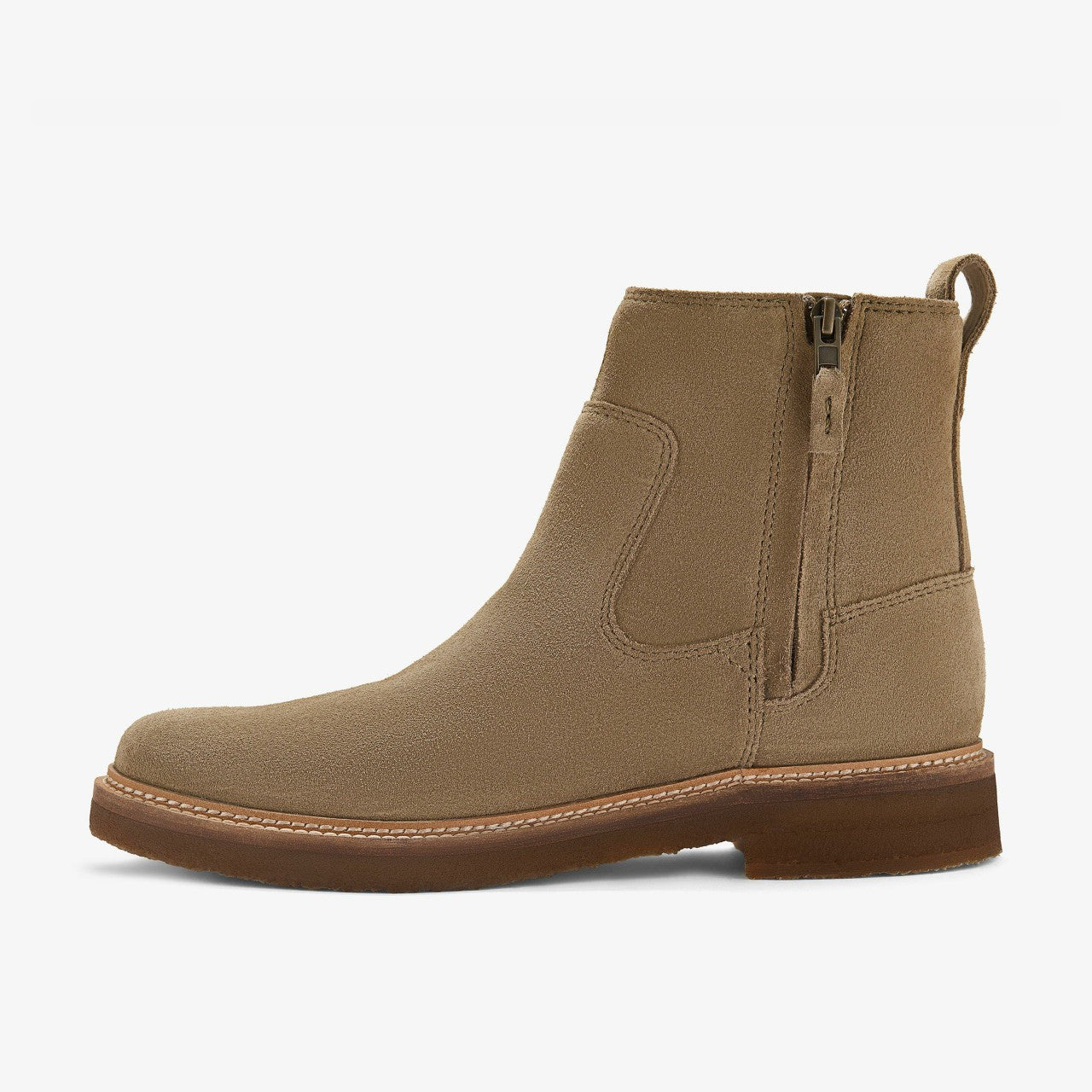 Men Clarkdale Boot Dark Sand Suede