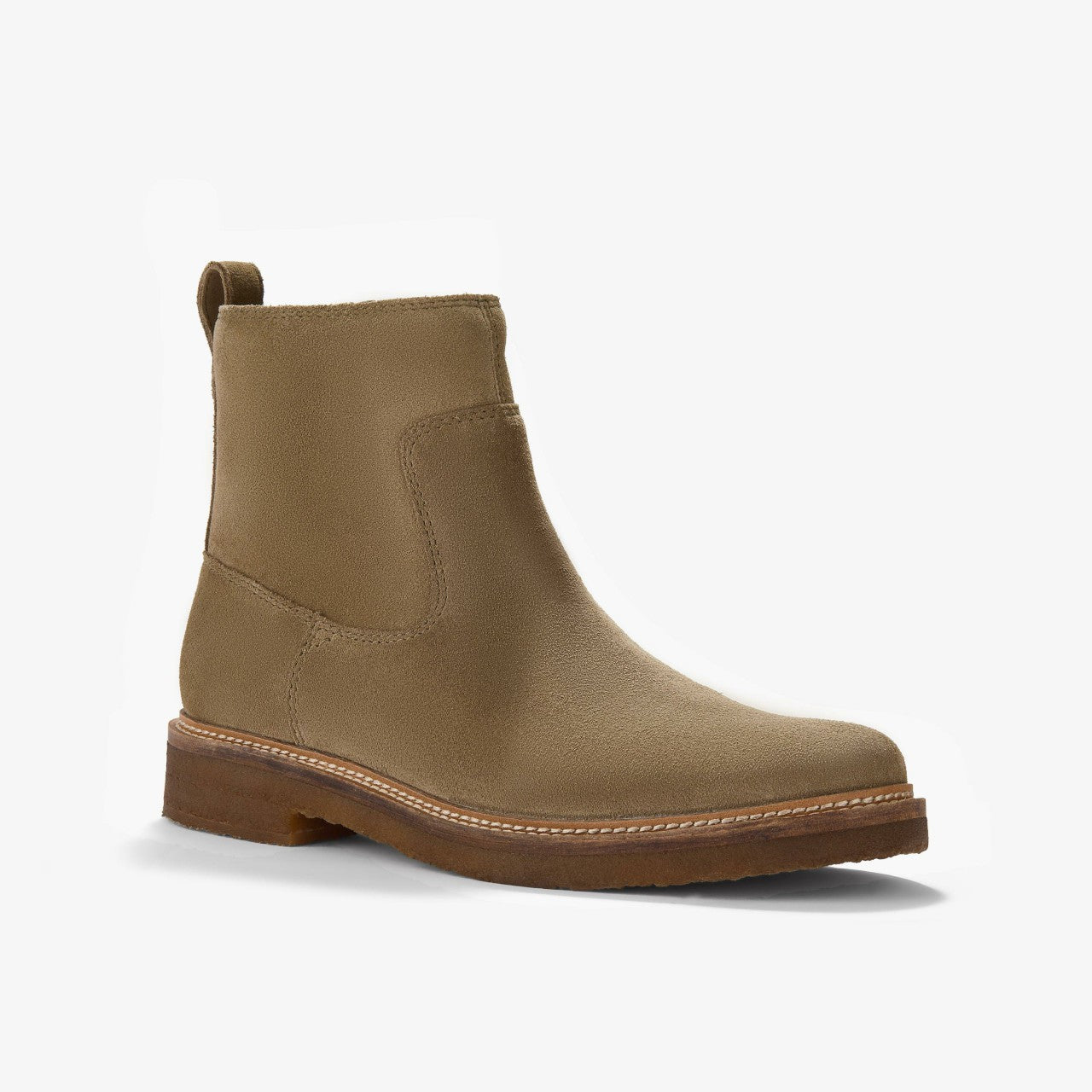Men Clarkdale Boot Dark Sand Suede