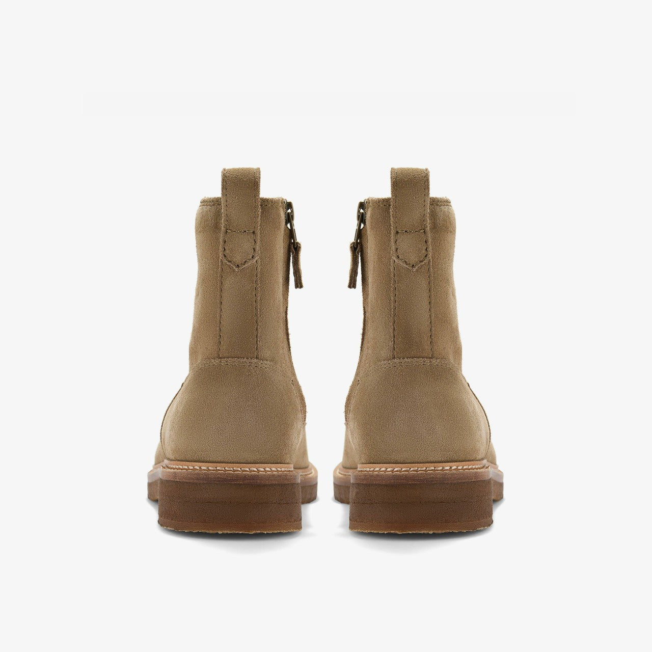 Men Clarkdale Boot Dark Sand Suede