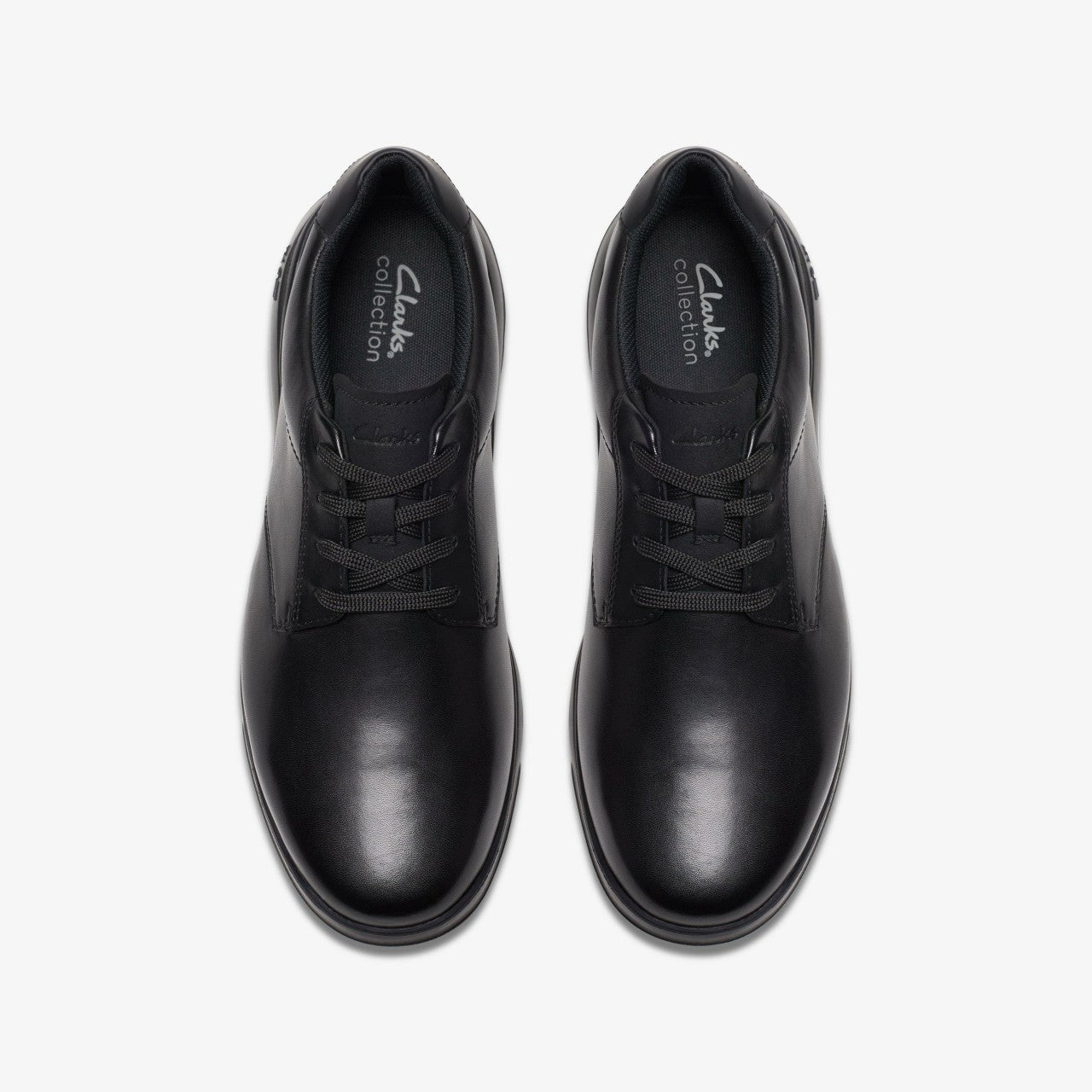 Men Lifton Lace Black Leather