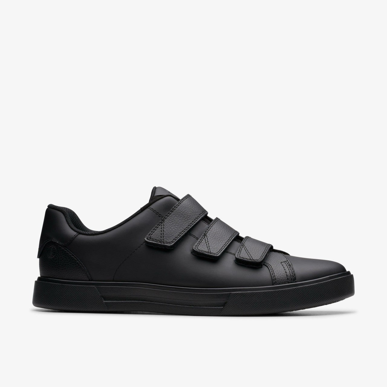 Men Romsey Strap Black Leather