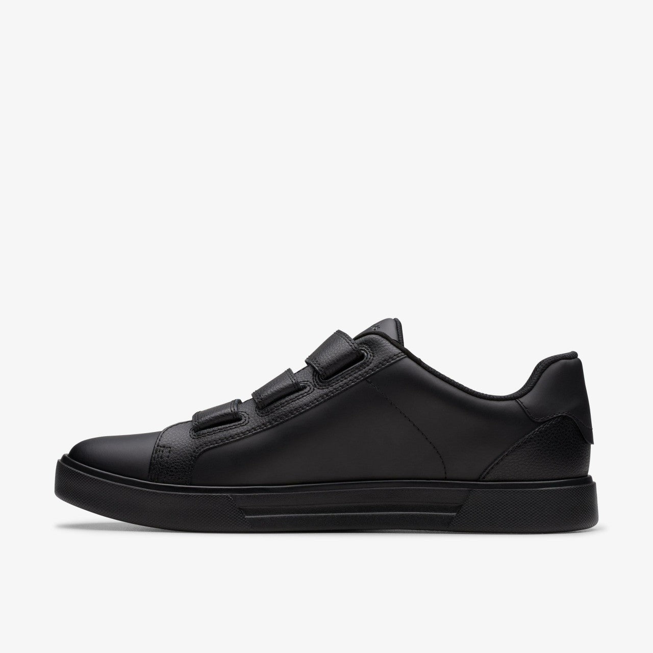 Men Romsey Strap Black Leather