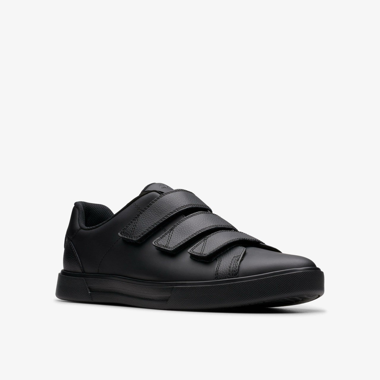 Men Romsey Strap Black Leather