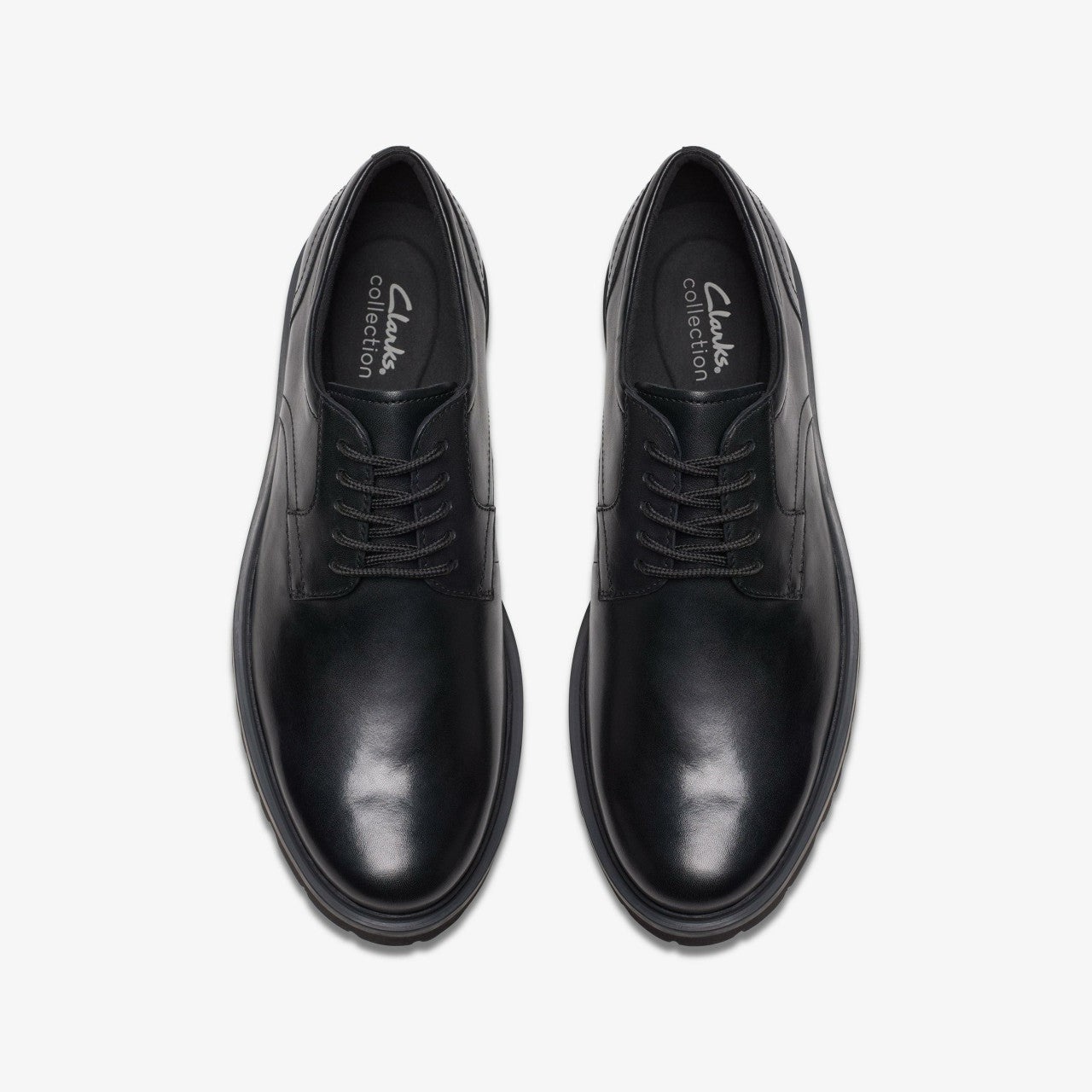 Men Berwick Lace Black Leather