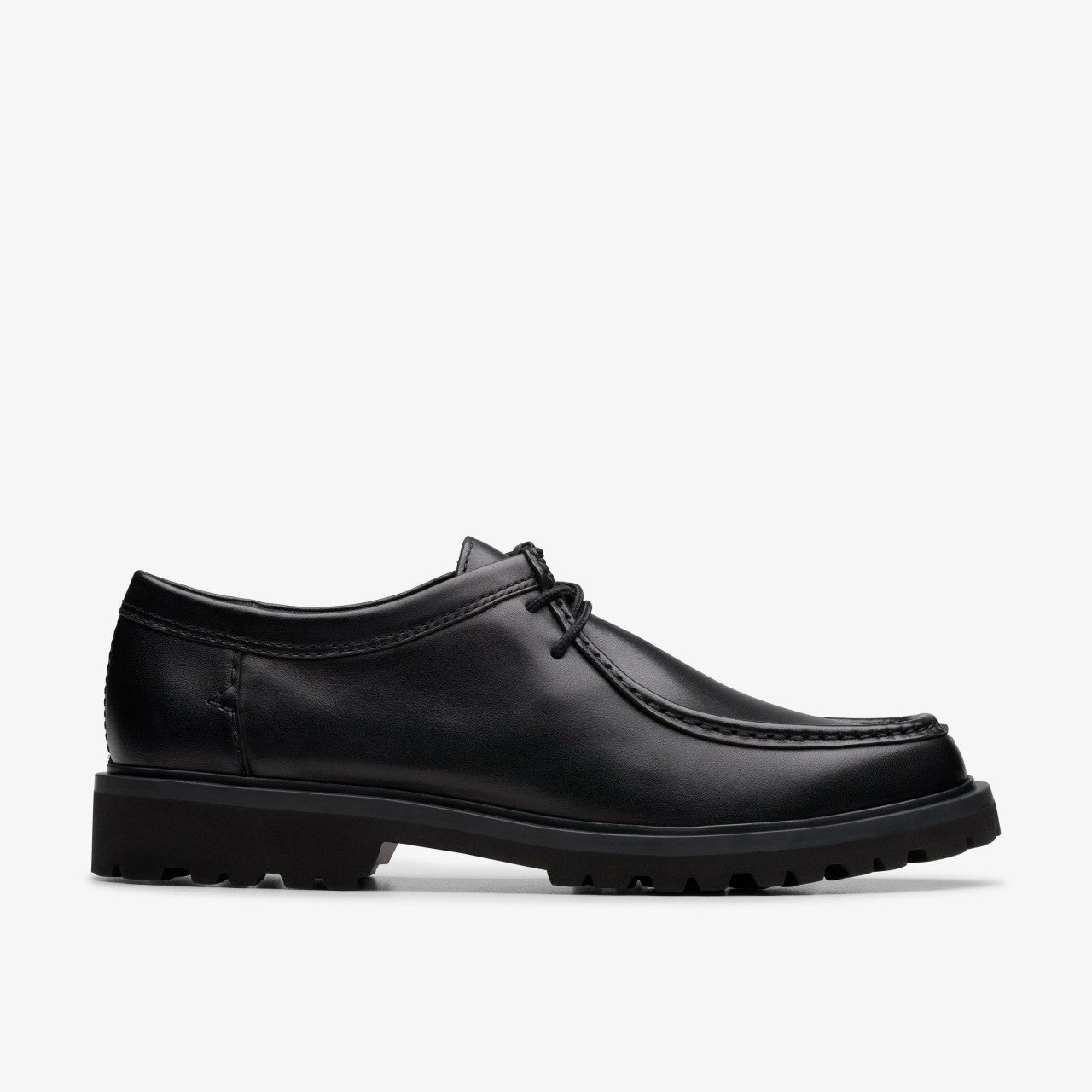 Men Berwick Seam Black Leather