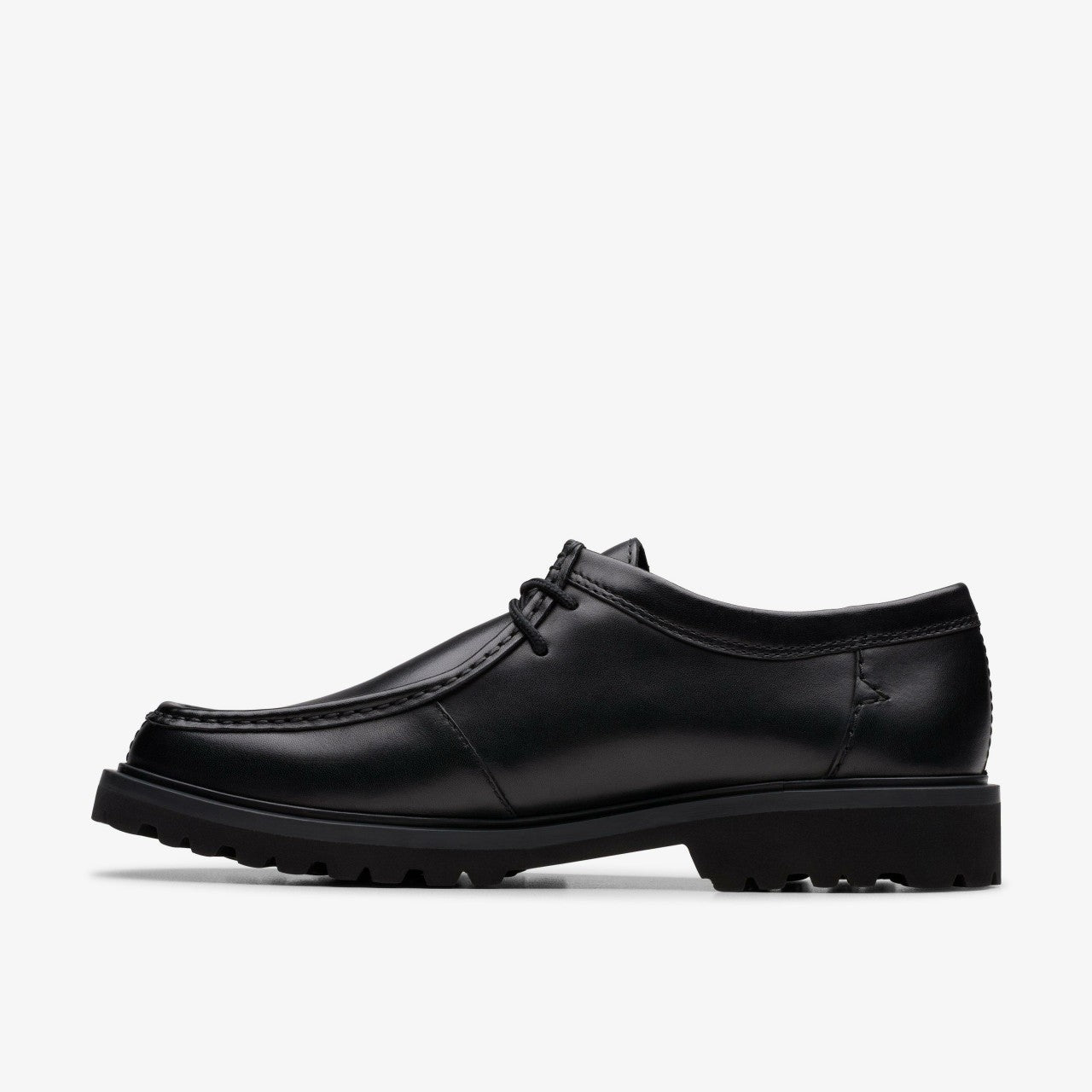 Men Berwick Seam Black Leather