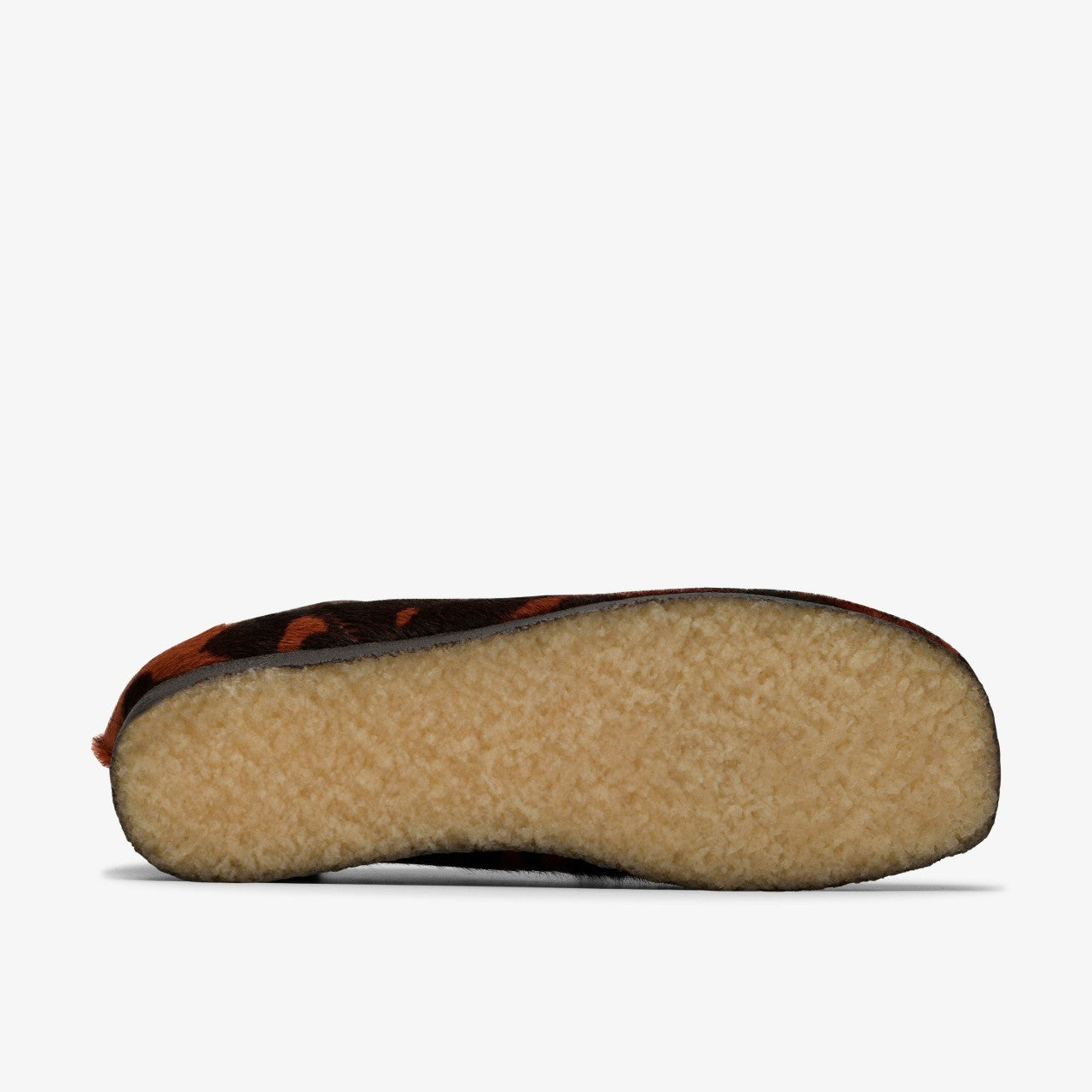 Men Wallabee Brown Cow Print