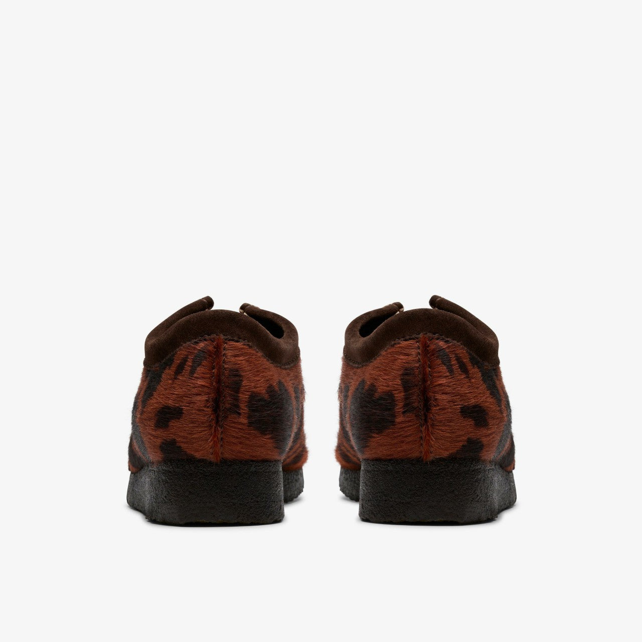 Men Wallabee Brown Cow Print