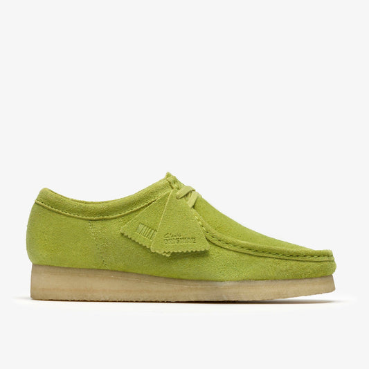 Men Wallabee Lime Suede