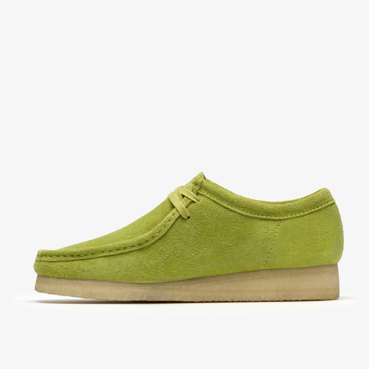 Men Wallabee Lime Suede