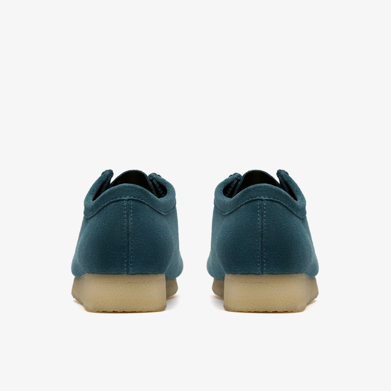 Men Wallabee Mid Blue Suede