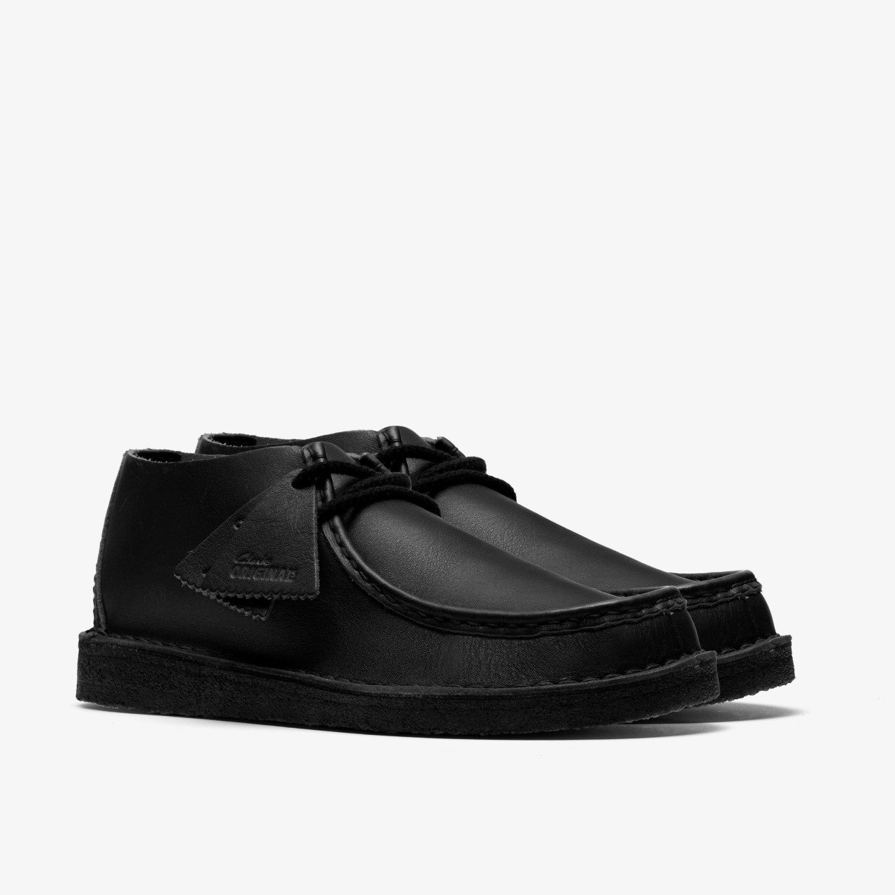 Men Desert Nomad Black/Black Leather