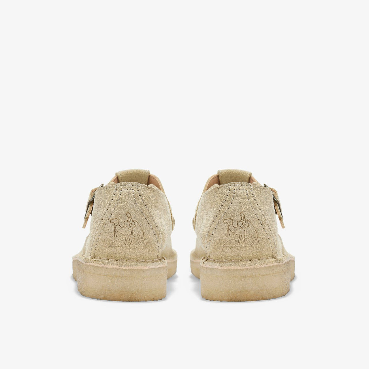 Women Nomad T Bar Maple Suede