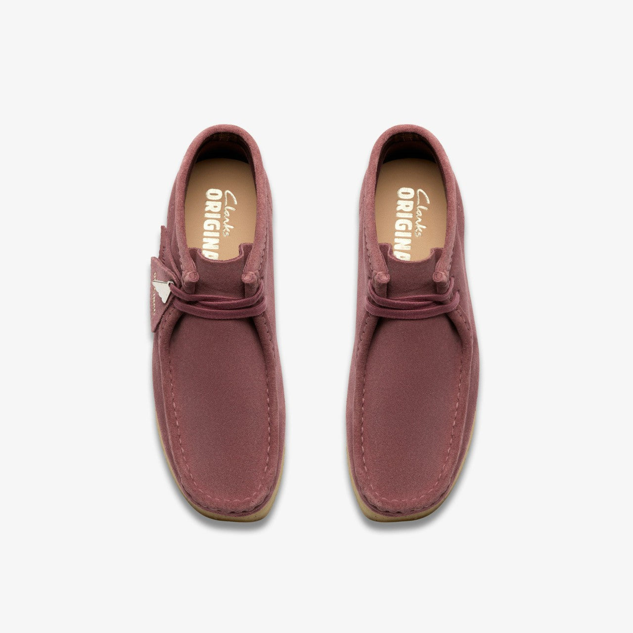 Women Wallabee Boot Rose Brown Suede