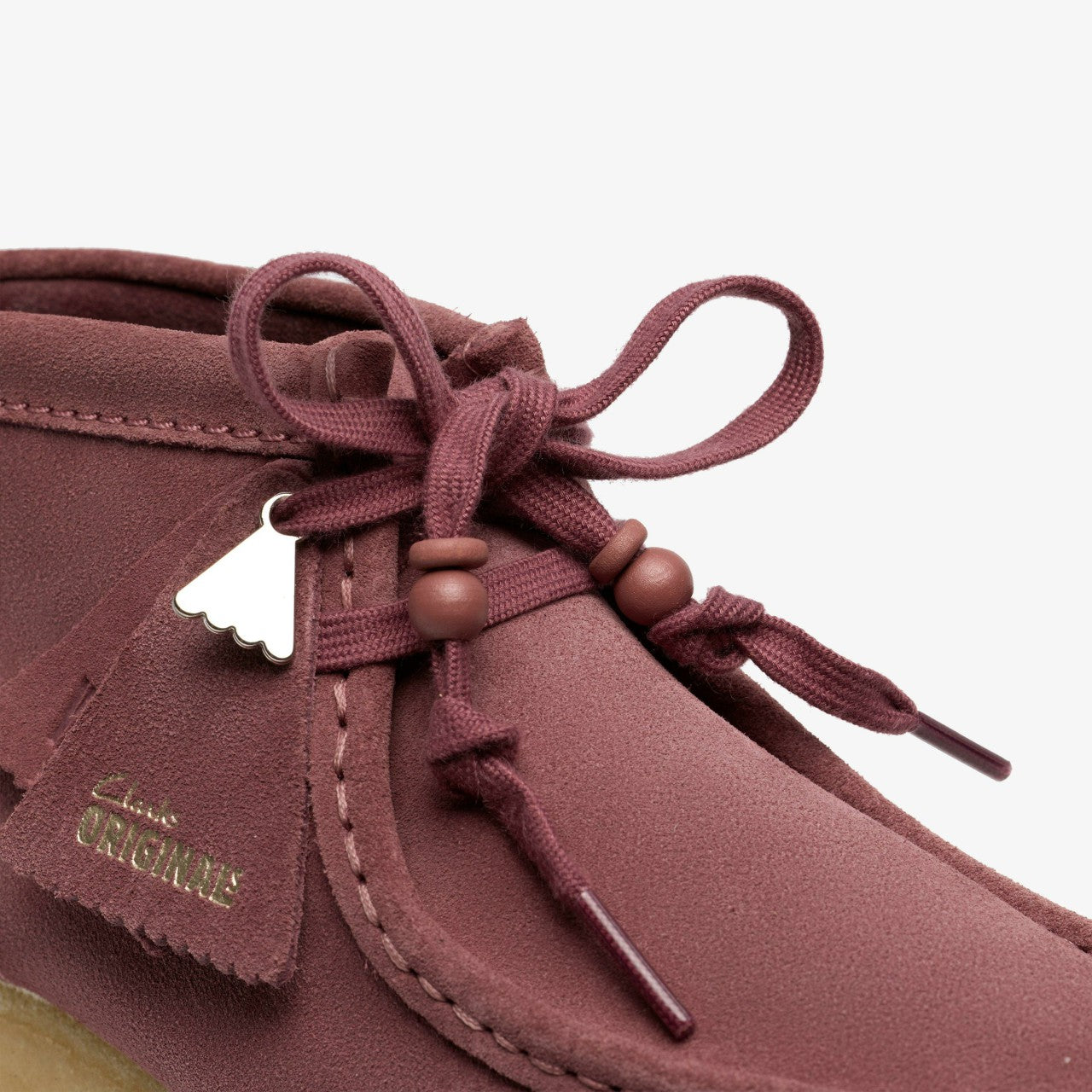Women Wallabee Boot Rose Brown Suede